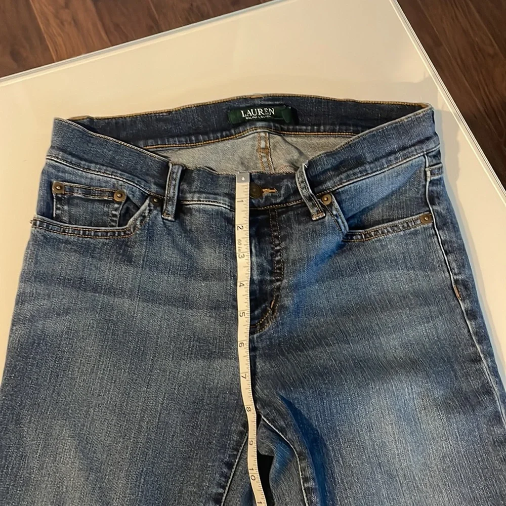 Lauren by Ralph Lauren Classic Fit Straight Leg Jeans, Size 4 - Picture 5 of 6